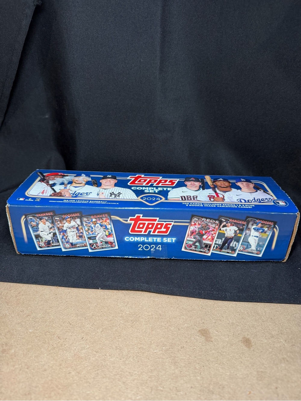 Topps 2024 Baseball Box 700 Cards Base Set Open Box Not Complete